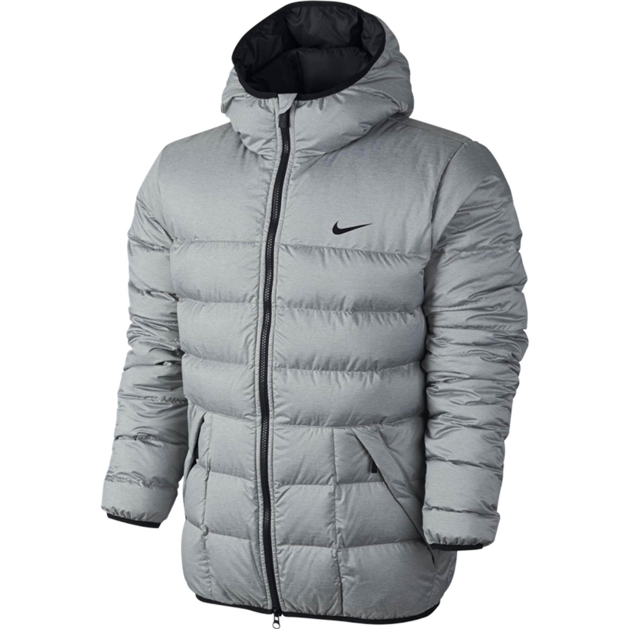 Куртка Nike 550 down Jacket серая