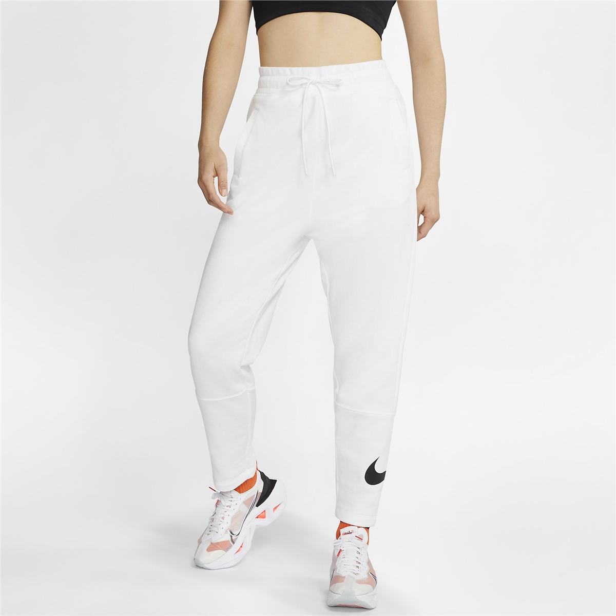 Nike Sportswear Essential Kadın Beyaz Eşofman Altı | thepadoctor.com