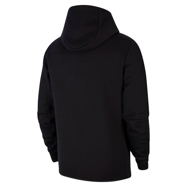 Nike tech fleece hoodie black and white hot sale