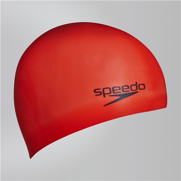 Speedo Moulded Swimcap Silicon Cap Bone