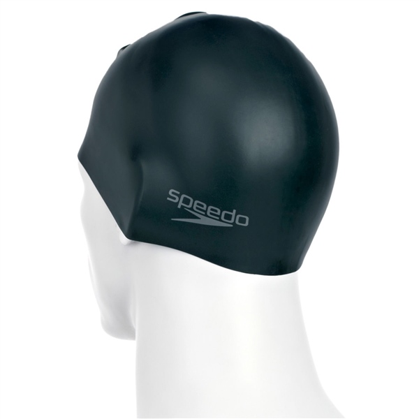 Speedo Moulded Swimcap Silicon Cap Bone