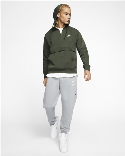 Nike Club Fleece Men's French Terry Color-Blocked Hoodie