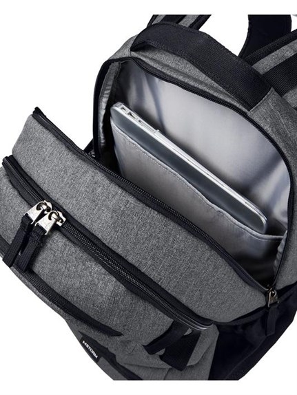 UA Hustle 5.0 Backpack - FÜME