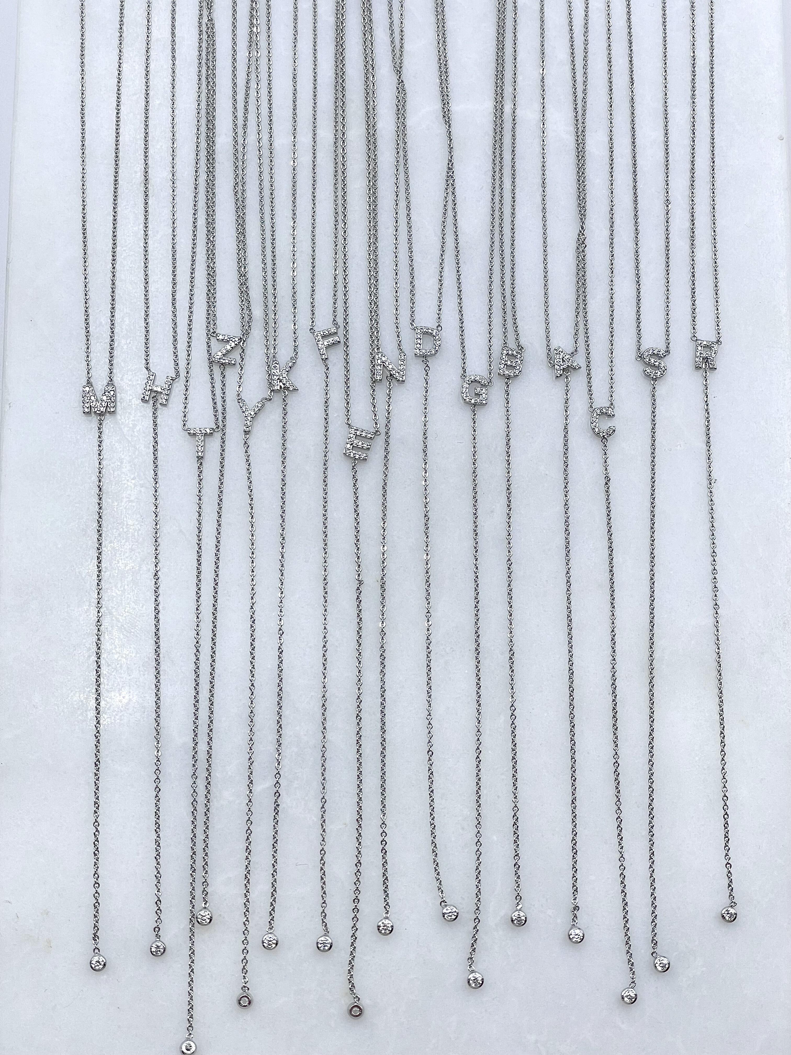 Altın Kaplama Minimal Y Model Harf Kolye Gümüş