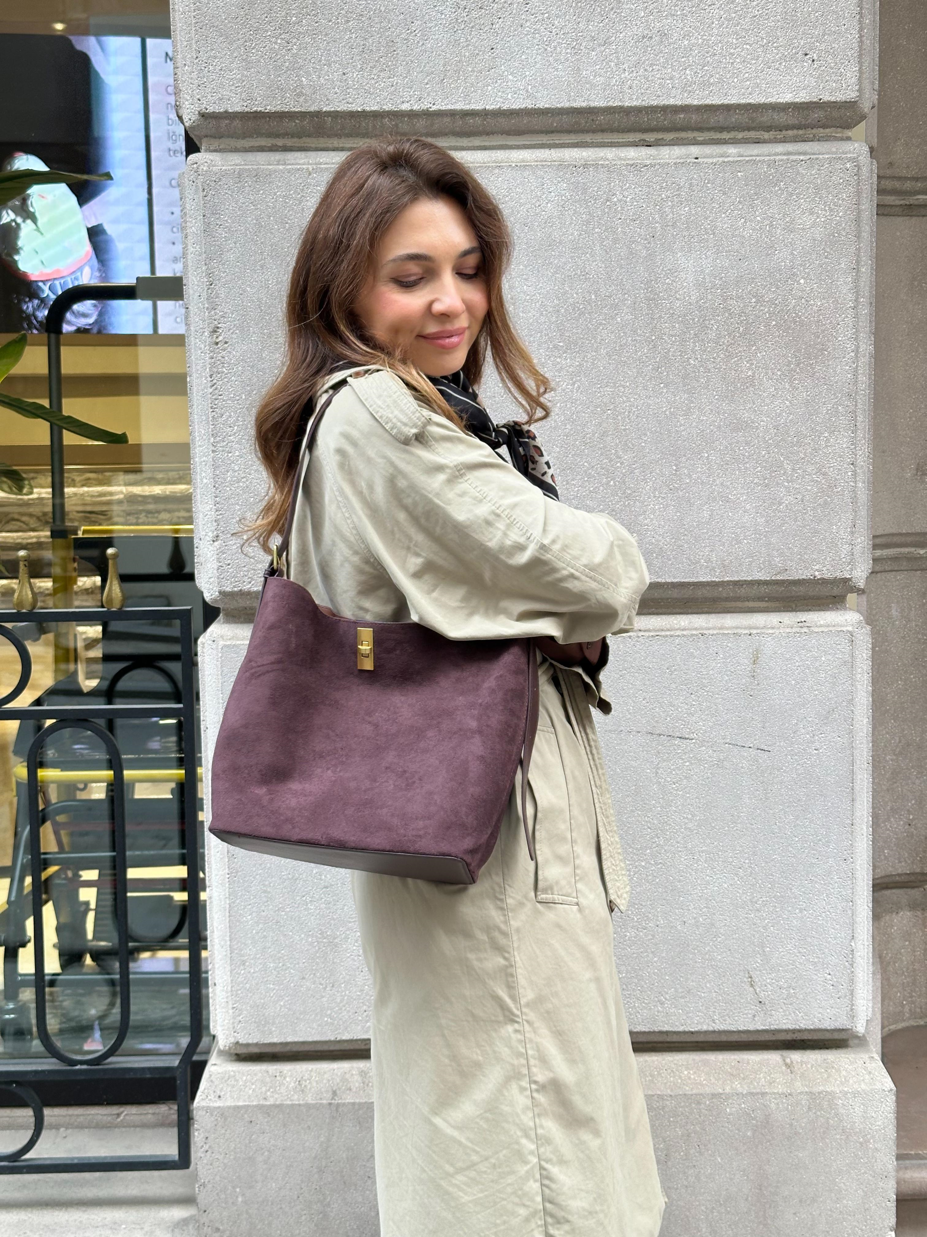 City Girl Set Çanta Kahve