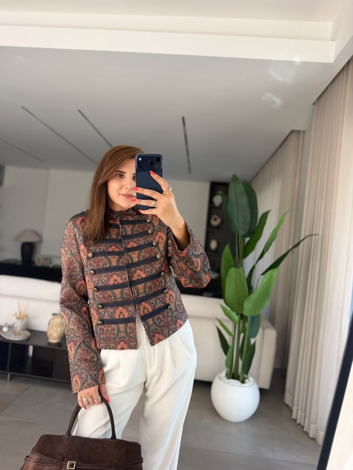 Hürrem Otantik Desen Ceket