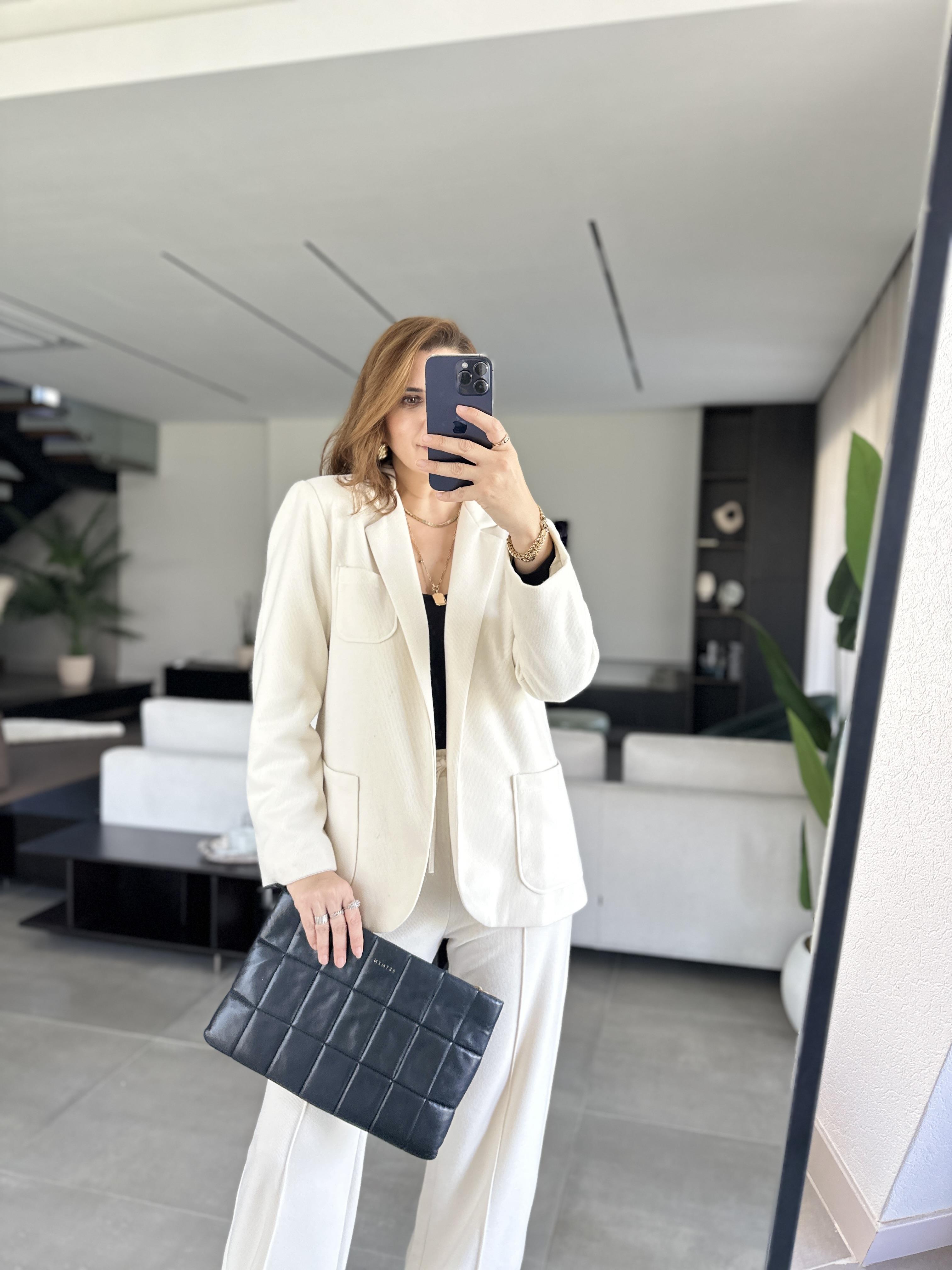 Örme Blazer Ceket Takım