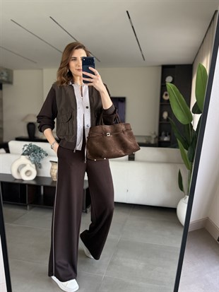 Çizgi Detaylı Line Modal Takım