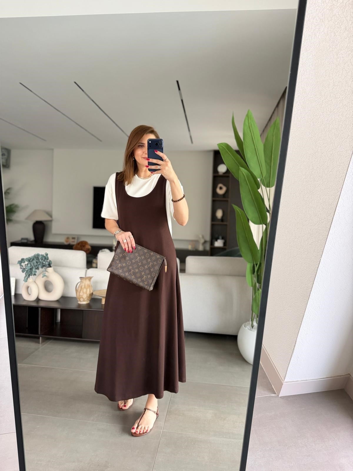 Acı Kahve  T-shirt Elbise