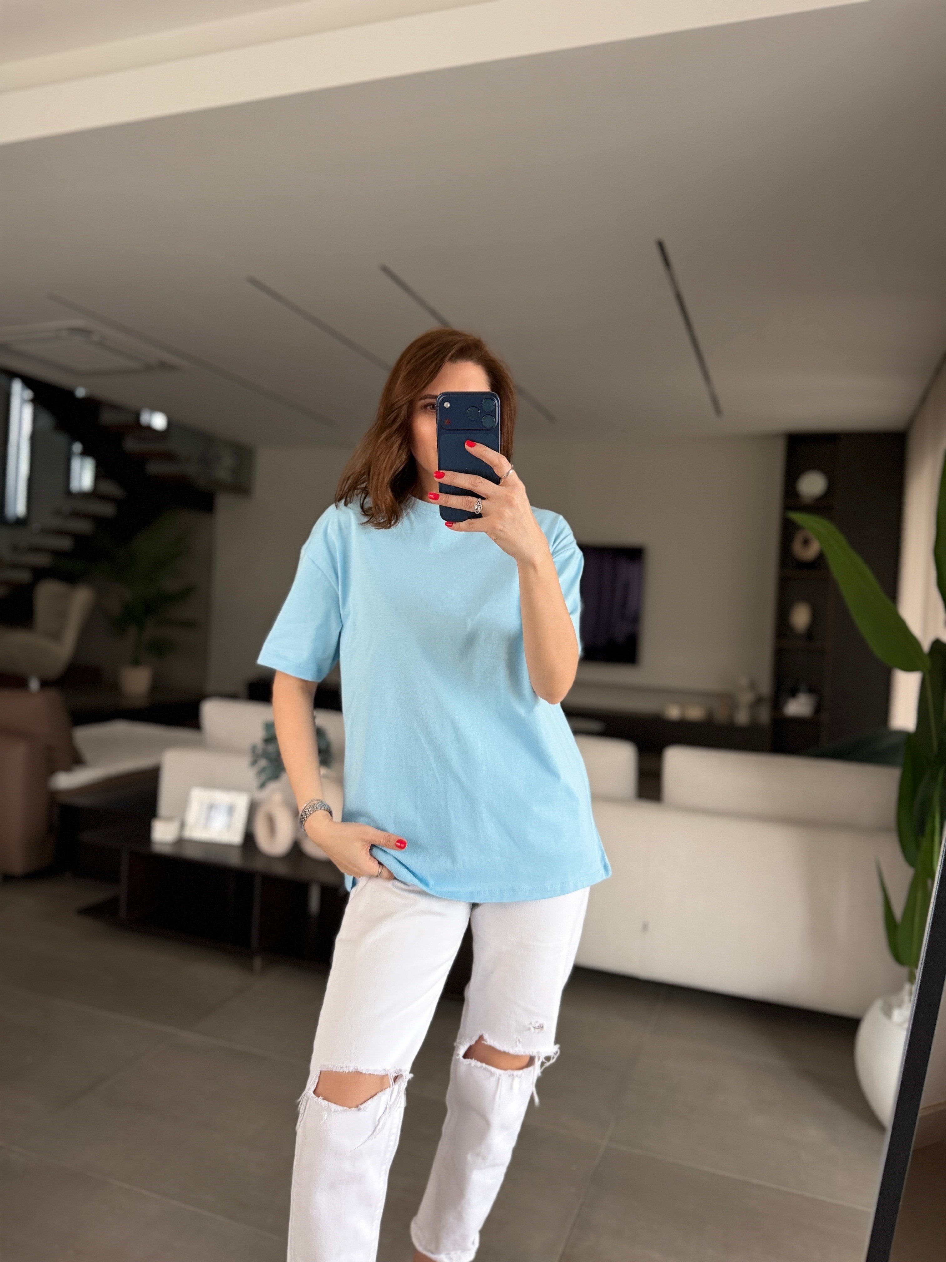 Bebemavi Oversize Basic T-shirt
