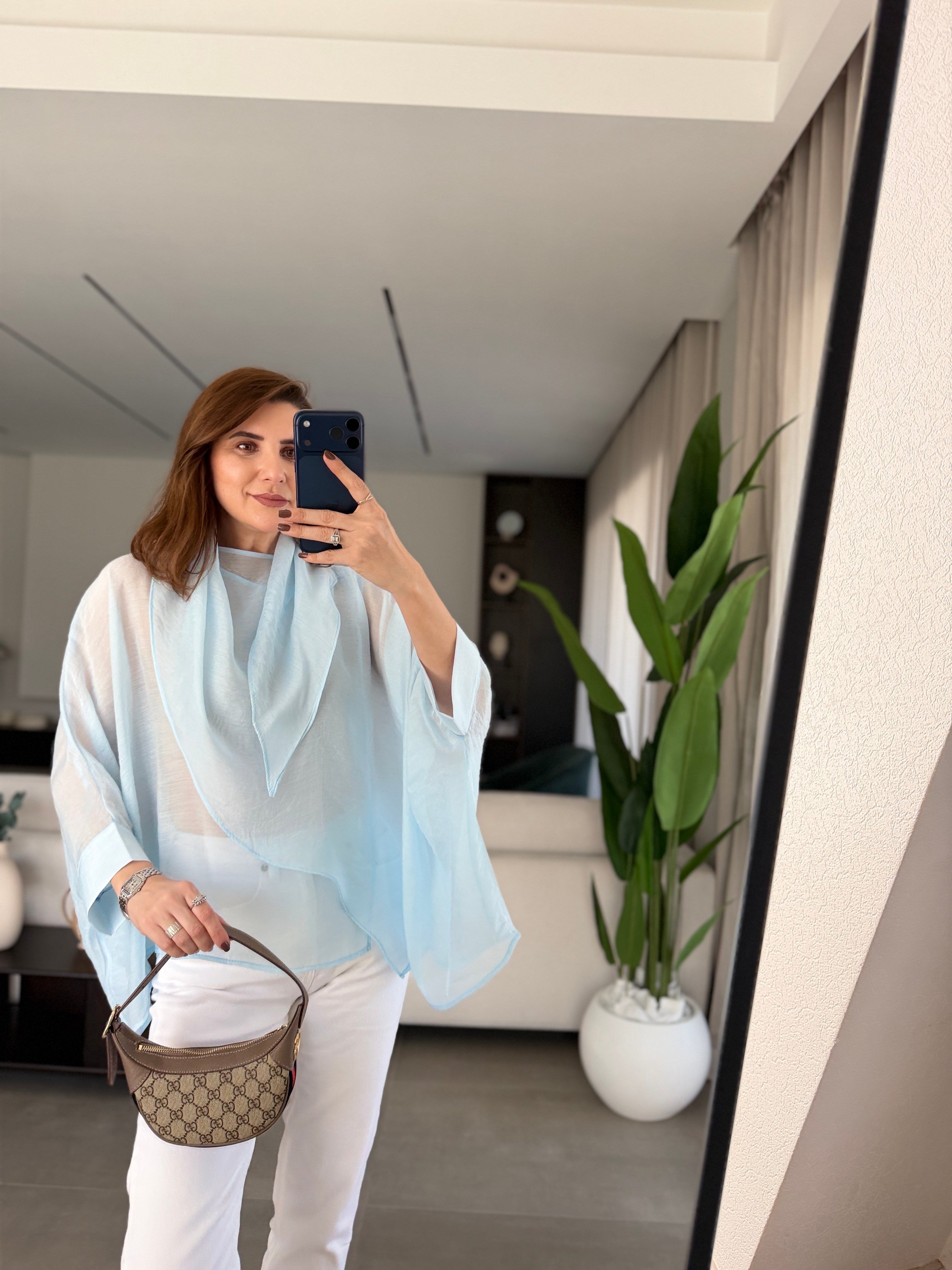 Bebemavi Uçuşan Pelerin Bluz