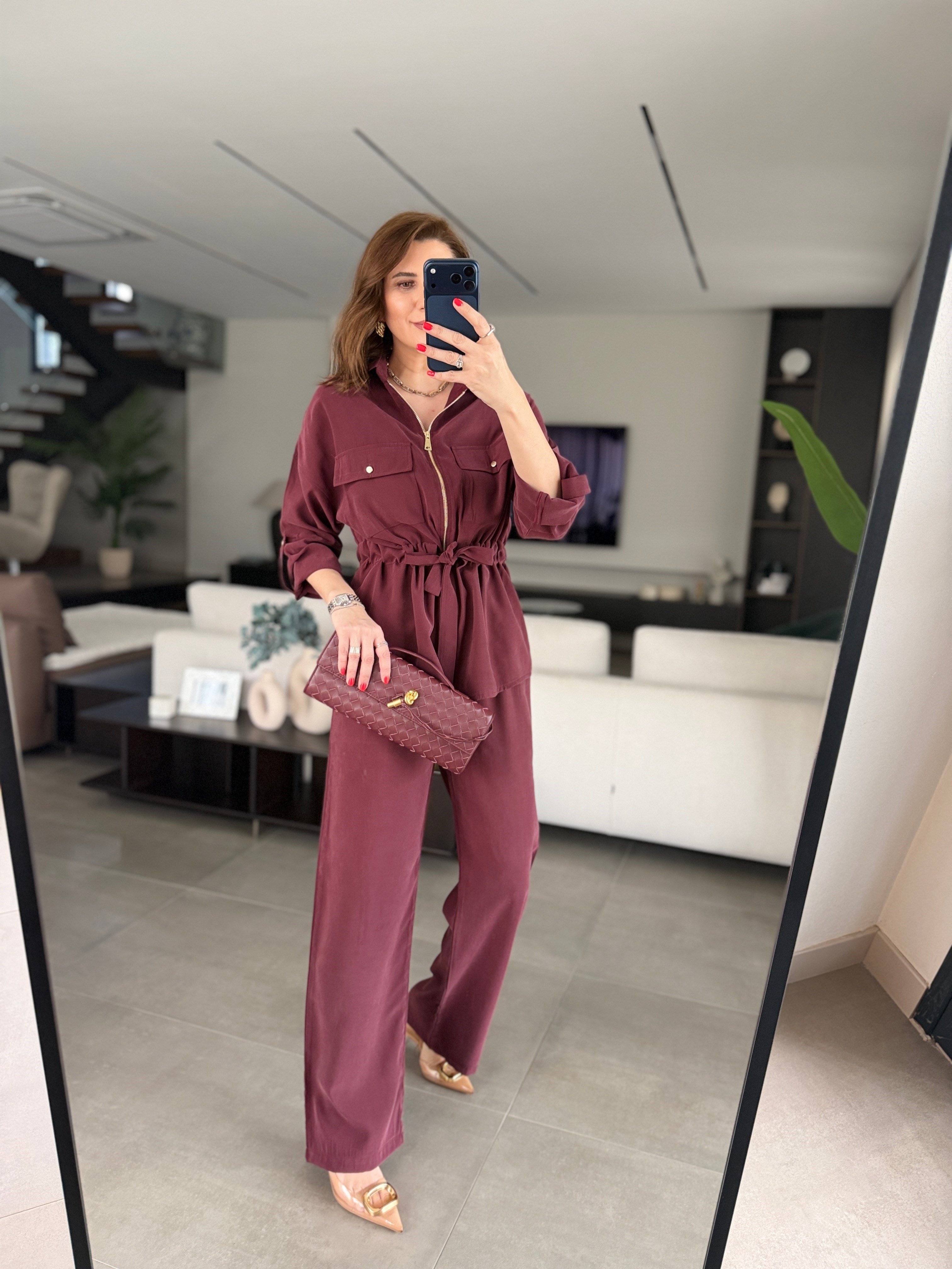 Bel Büzmeli Mas Modal Takım