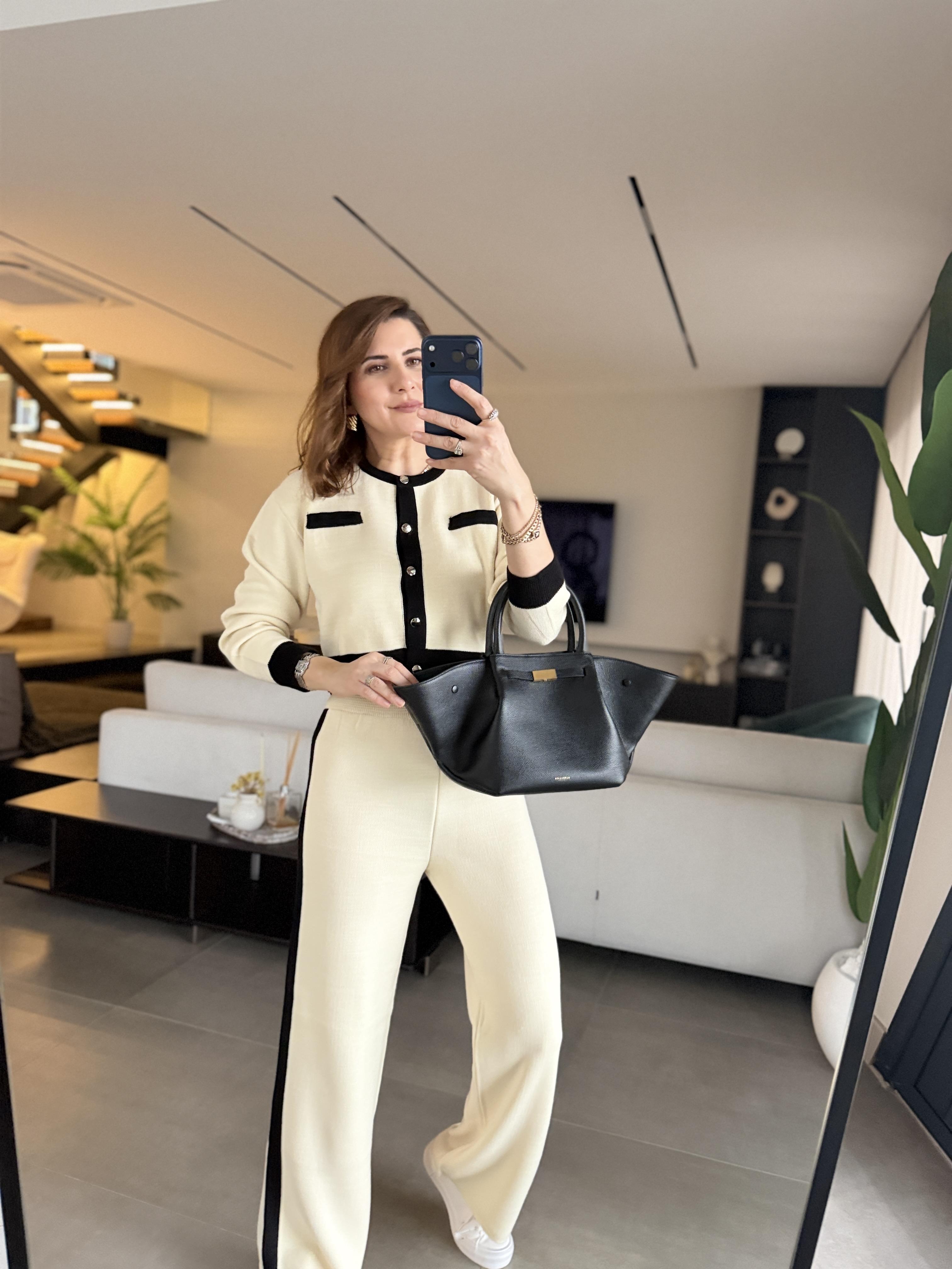 Beyaz Bomber Triko Takım