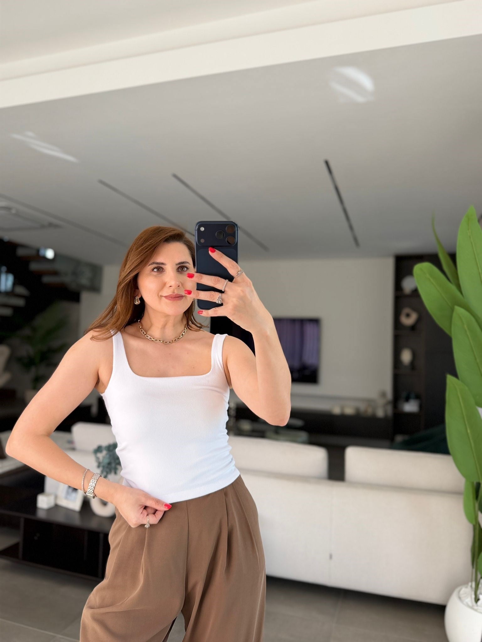 Beyaz Kaşkorse Tulumlu  Kare Yaka Atlet