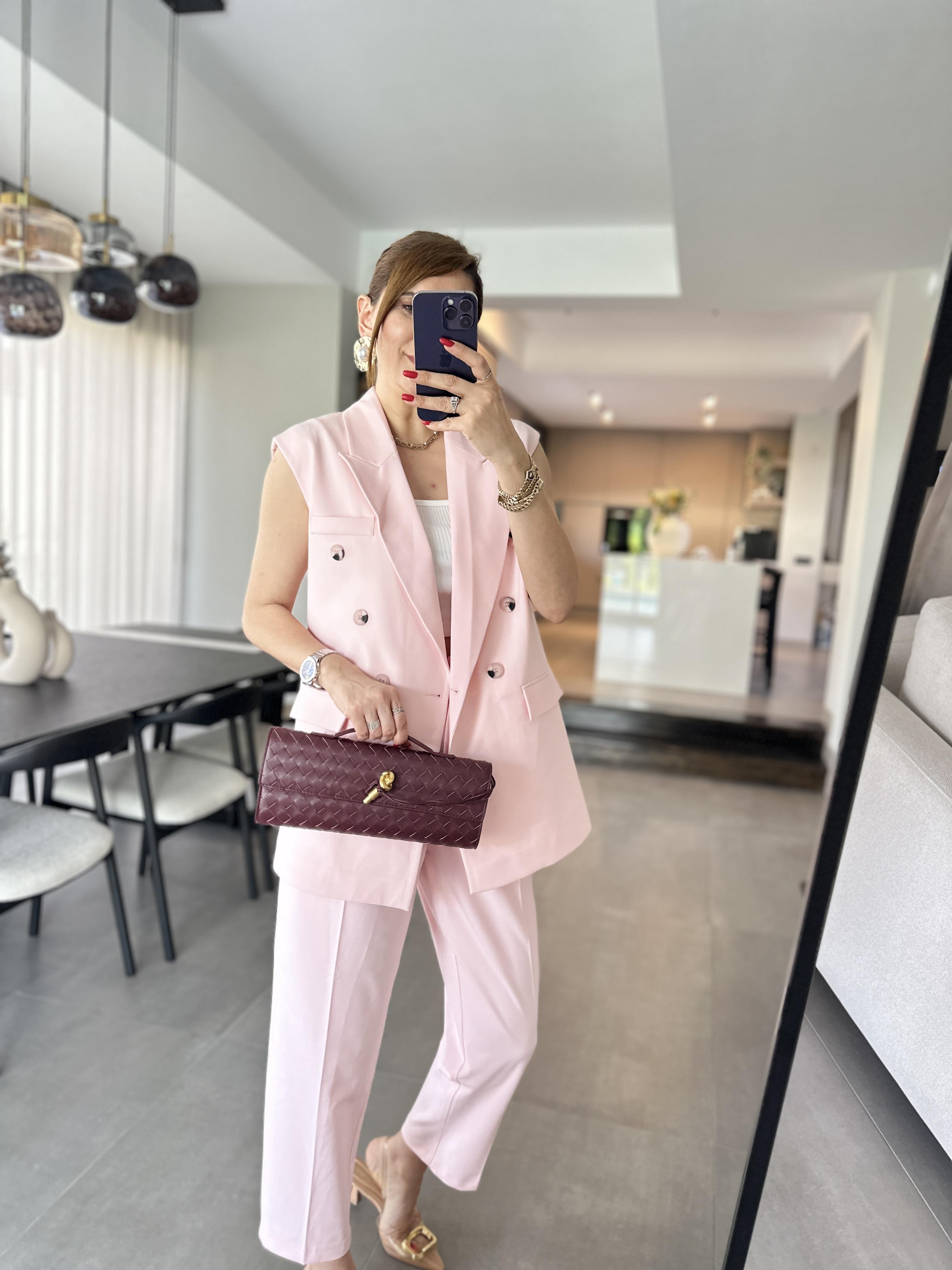Blazer Yelek Pantolon Takım