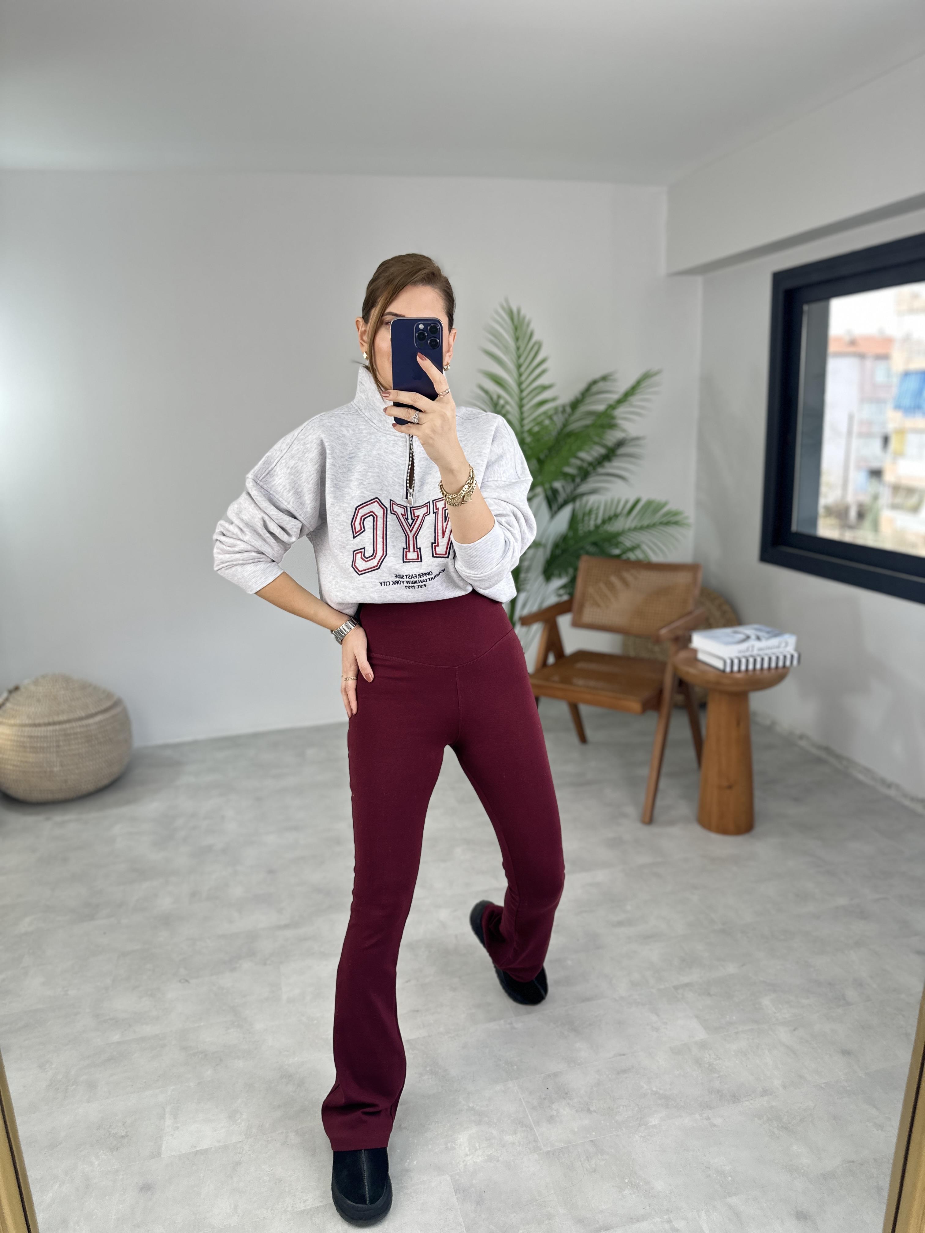 Bordo Comfort Lüx Pilare Tayt