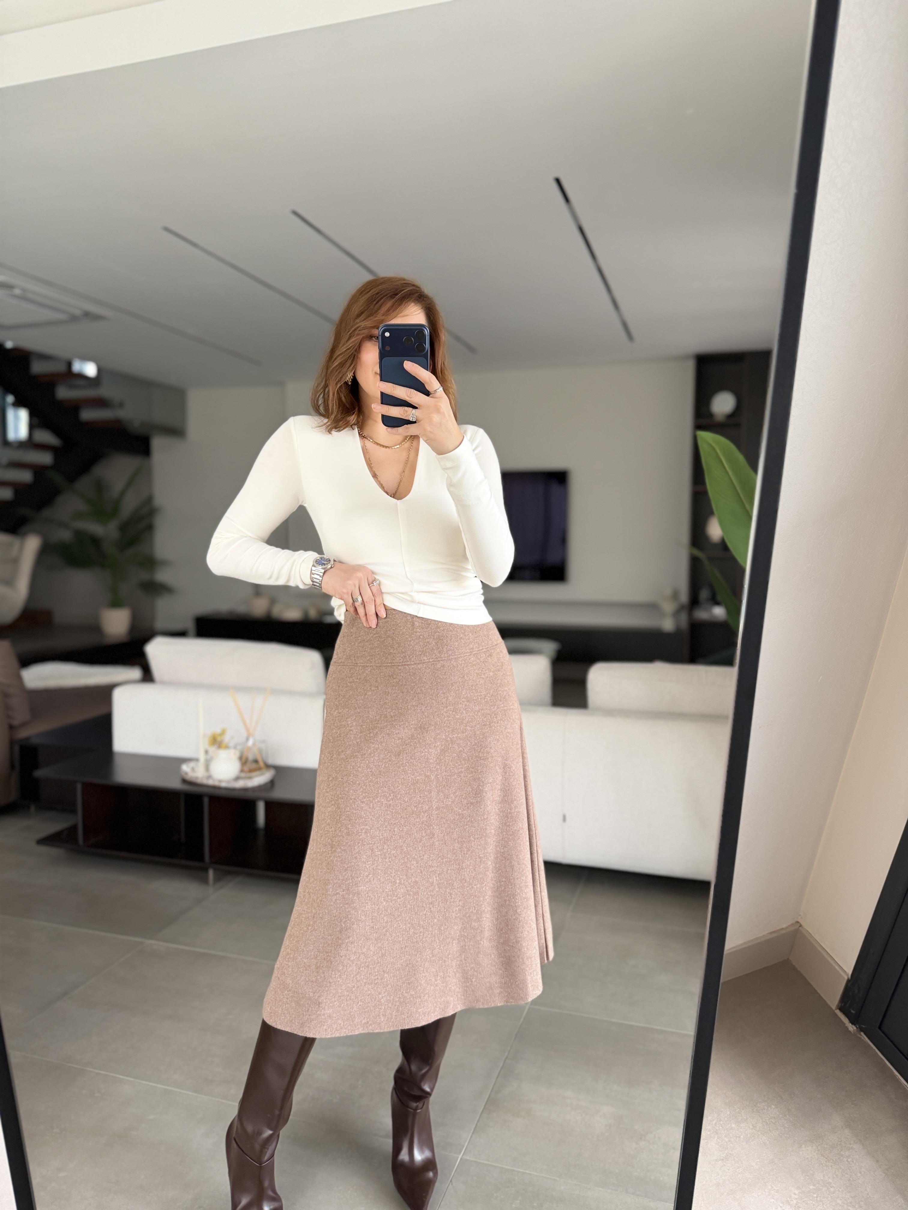 Camel  Selanik Bel  Korsaj Etek