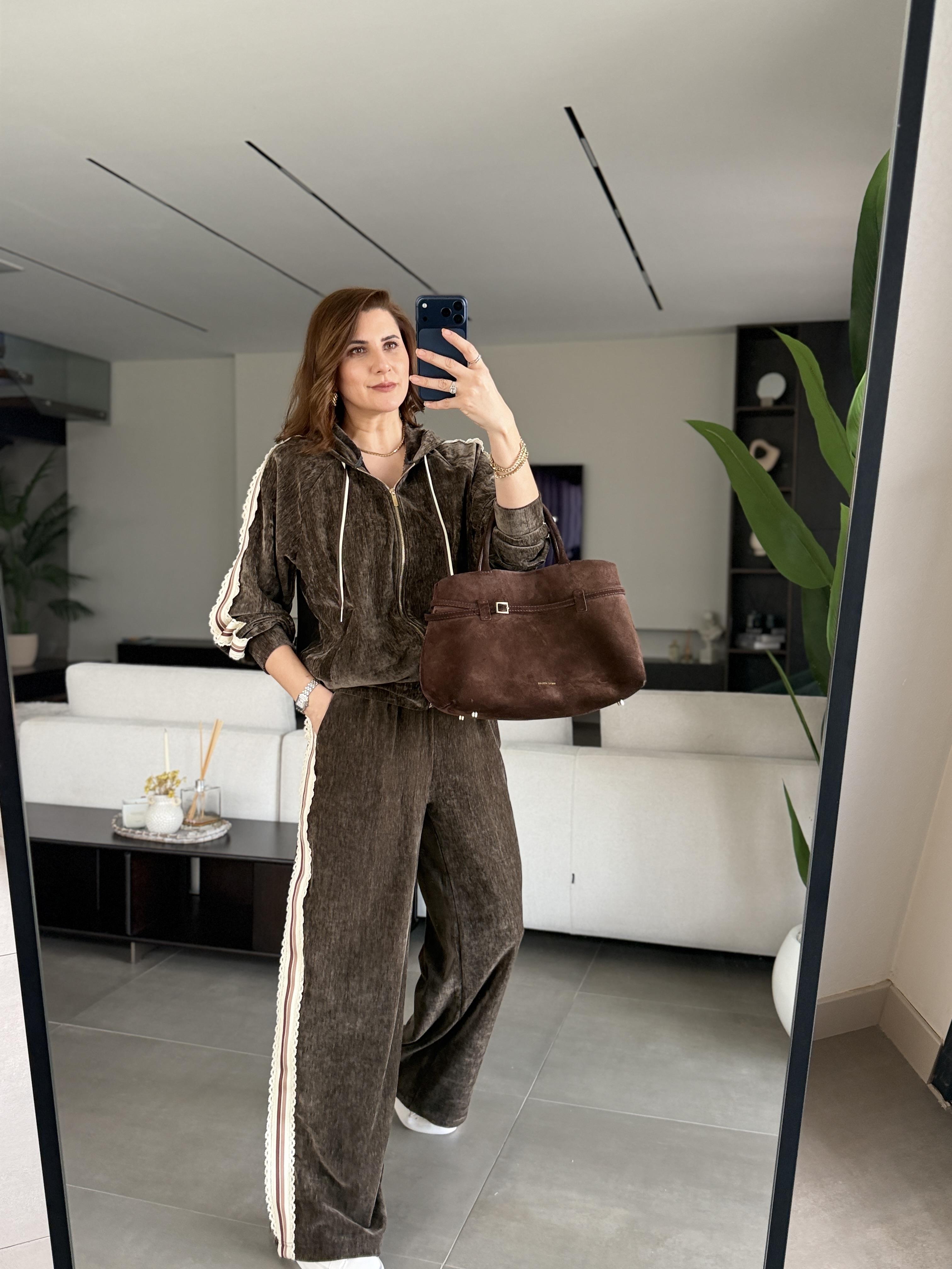 Dokuma Şeritli Senil Takım