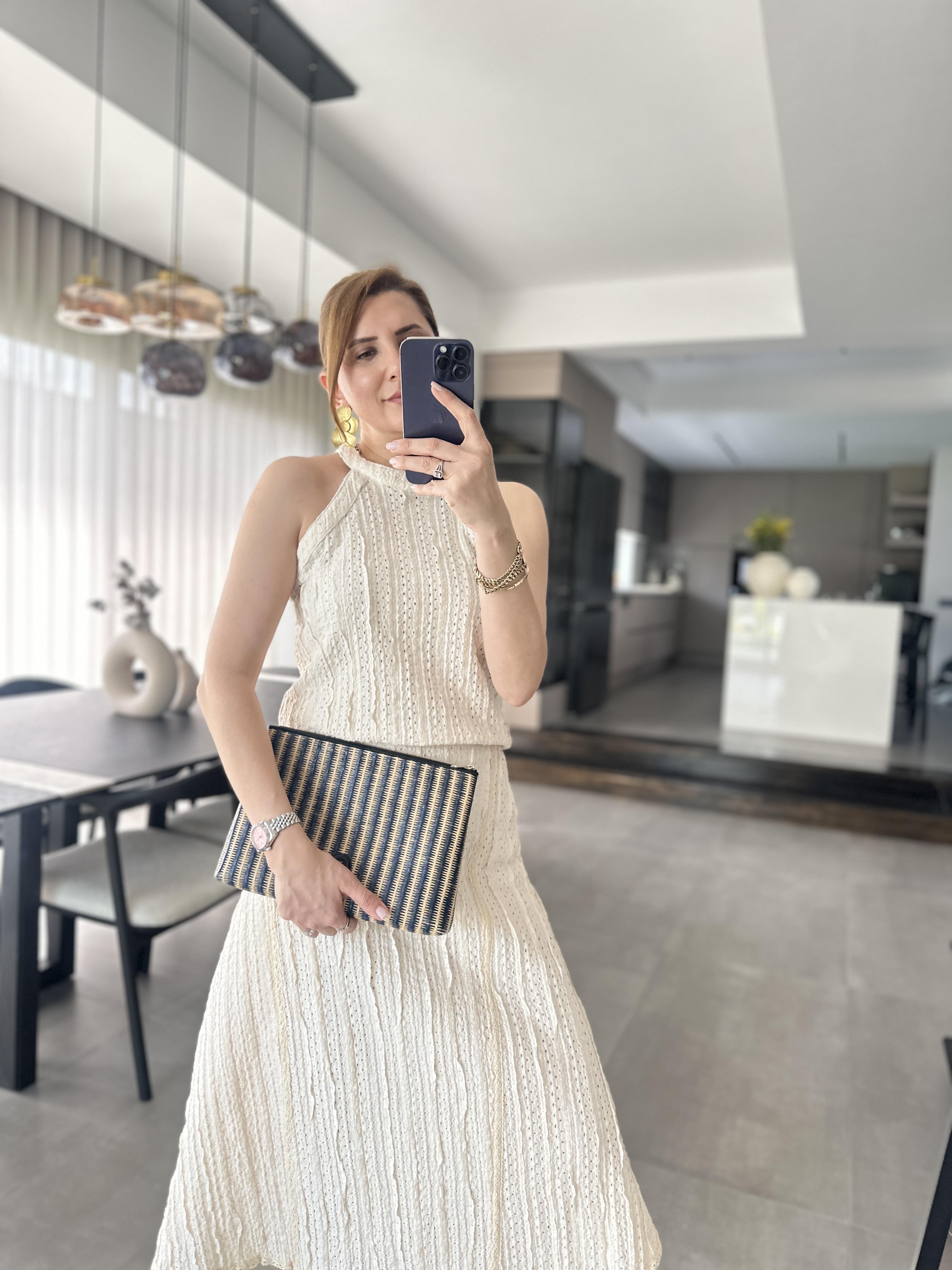 Halter Yaka Fisto Lazer Takım