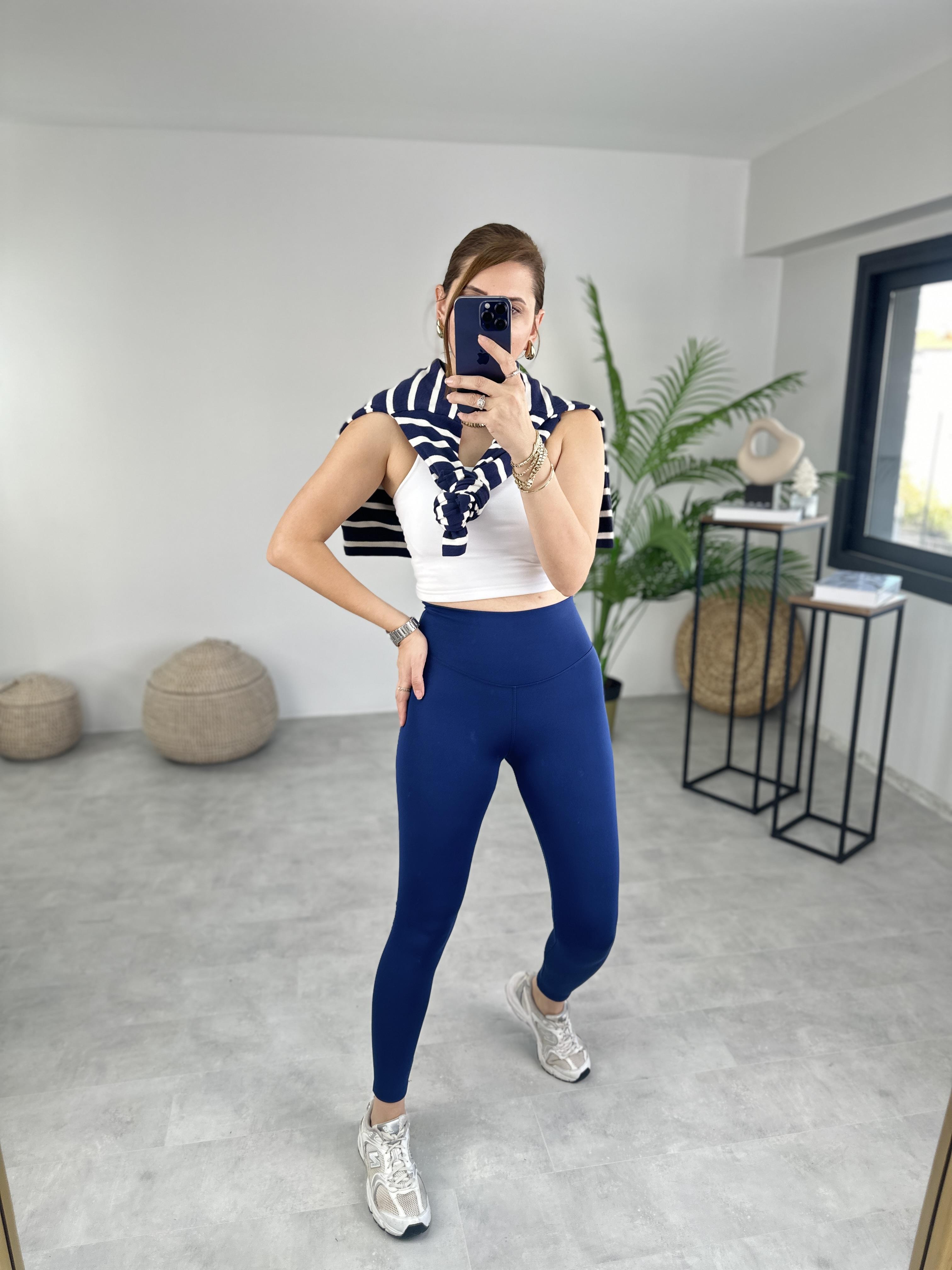 LACİVERT İÇİ ŞARDONLU OYS TAYT