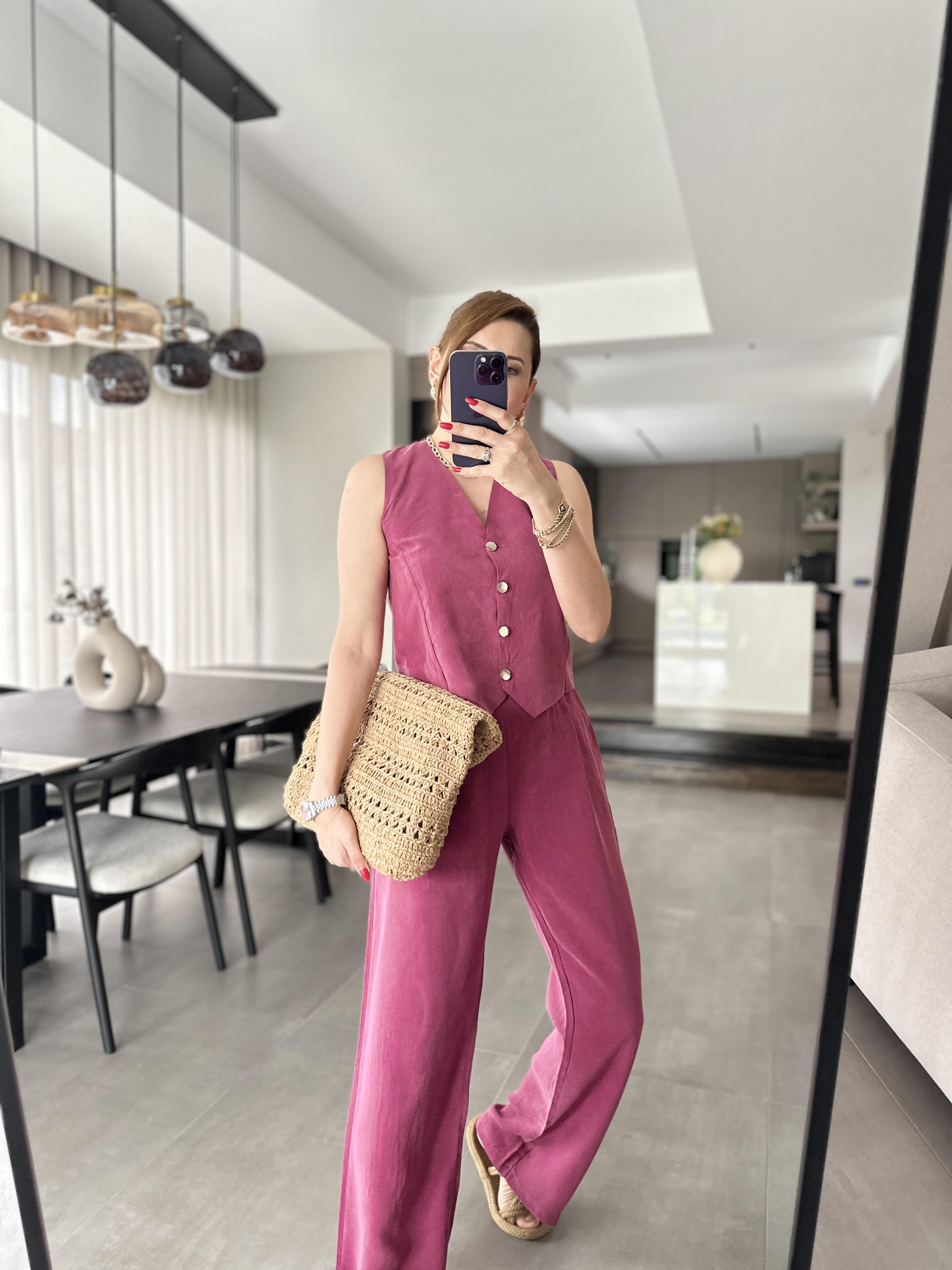 Mas Pantolon Yelek Takım