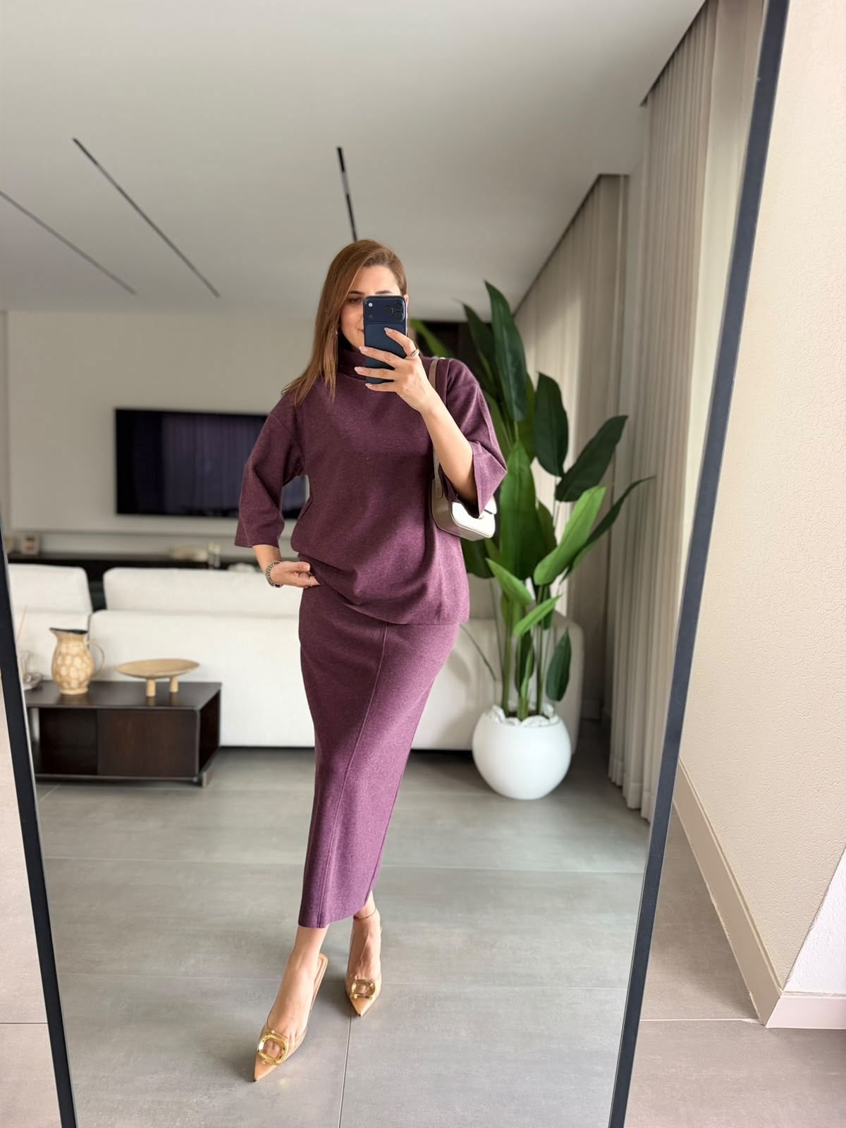 Mürdüm Belinda Korse Etekli Takım