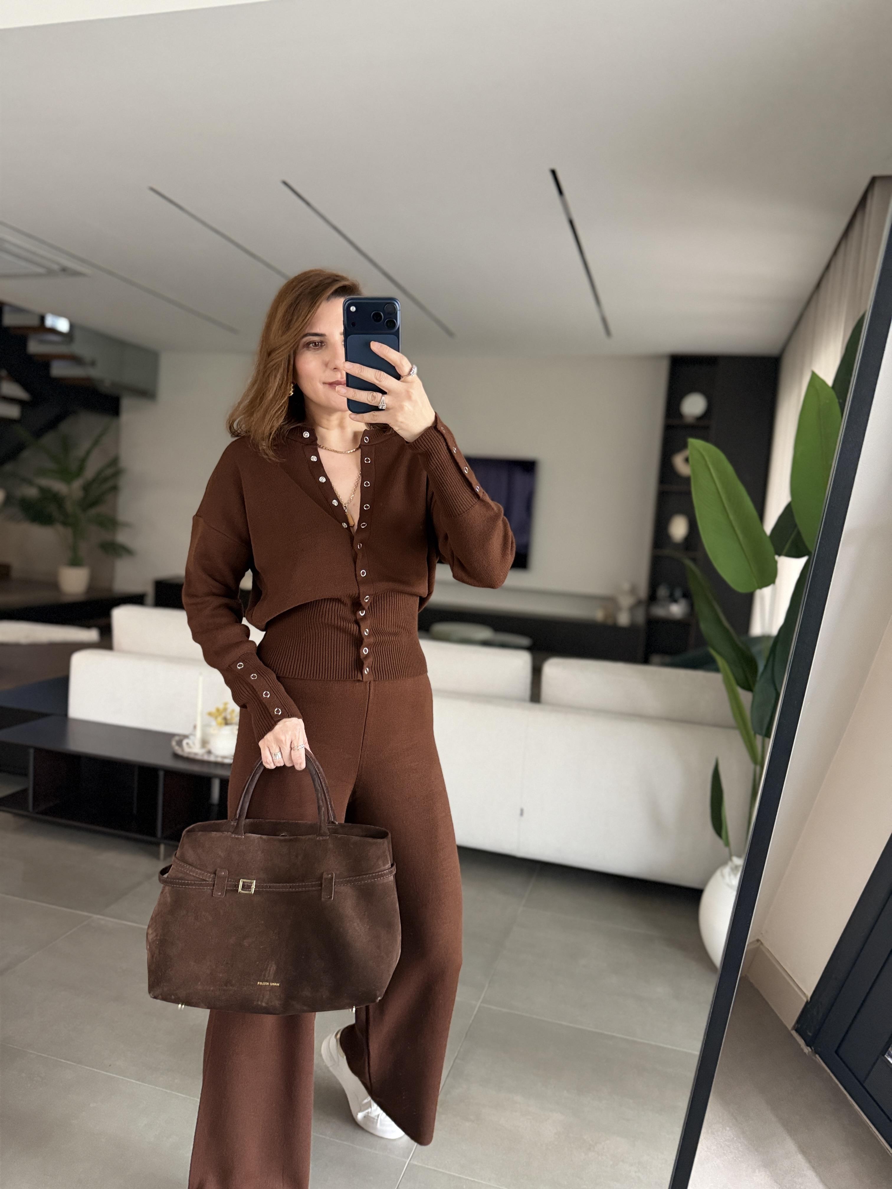 Riva Çıtçıtlı Triko Takım