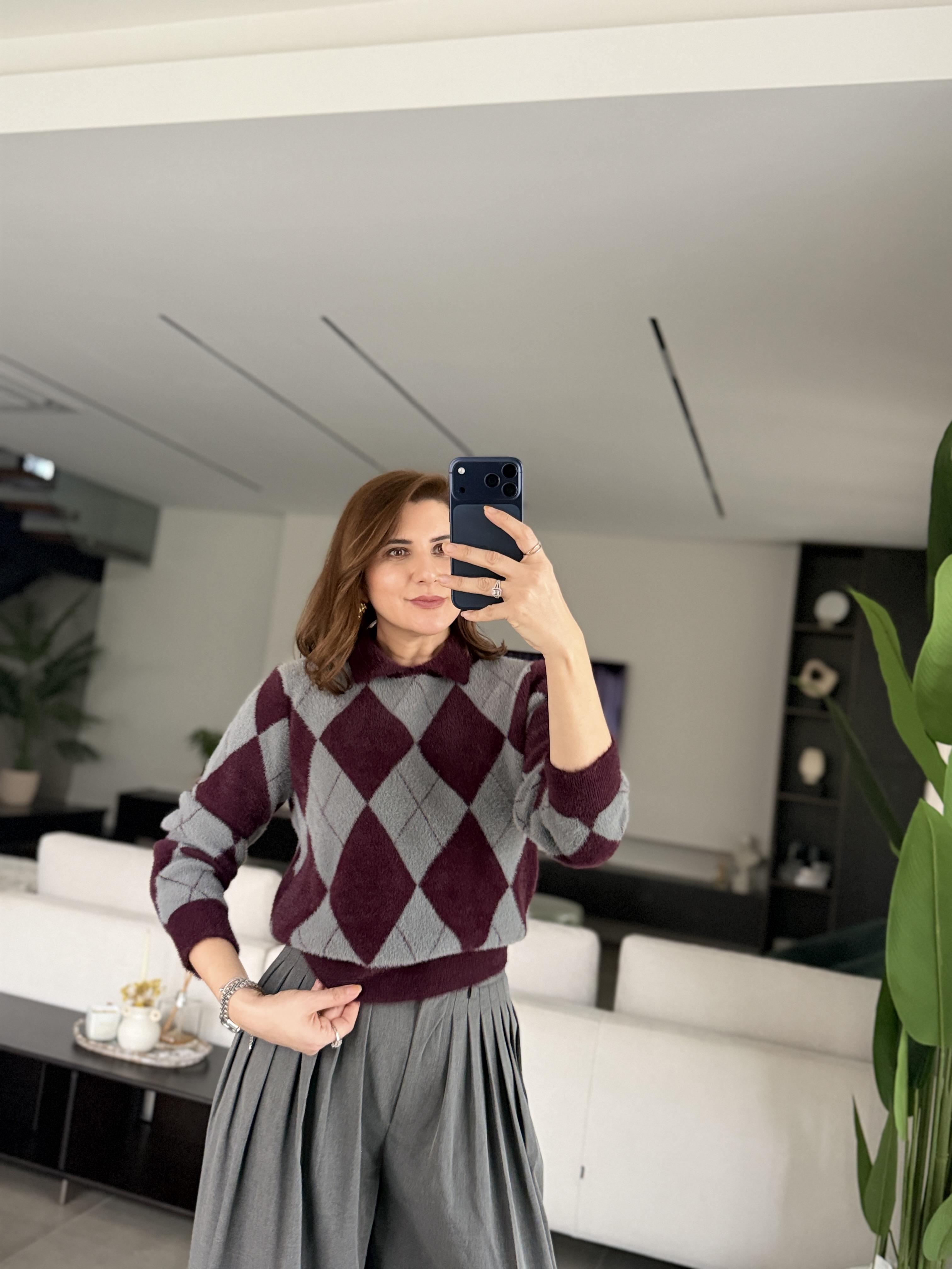 Sakallı Uzun Kollu Kazak