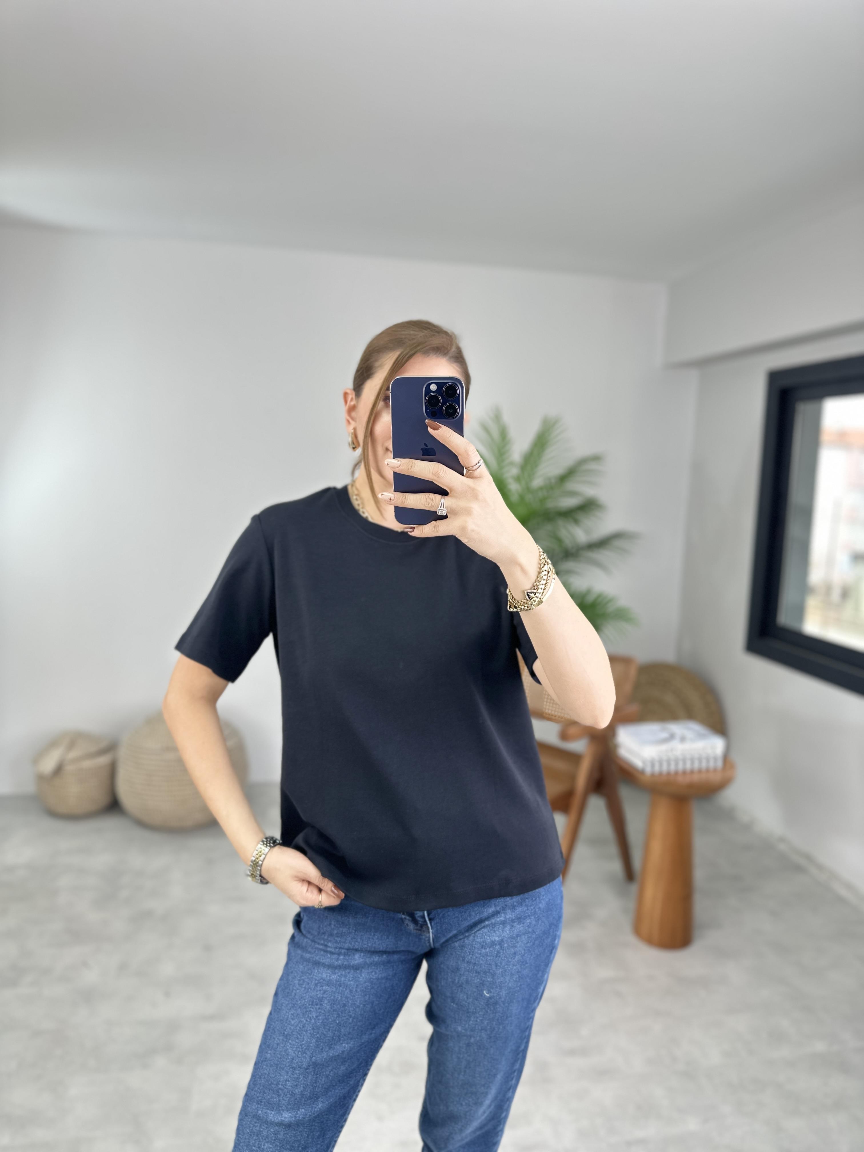 Siyah Cos Premium T-shirt