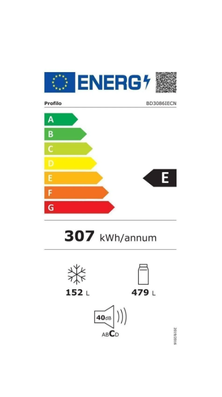 Profilo BD3086IECN Kombi İnox Buzdolabı
