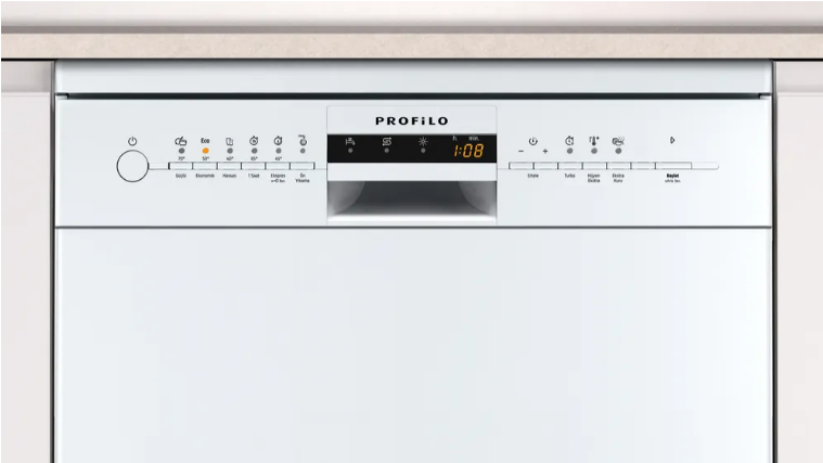 Profilo BM6320MA D Enerji Sınıfı 6 Programlı Bulaşık Makinesi