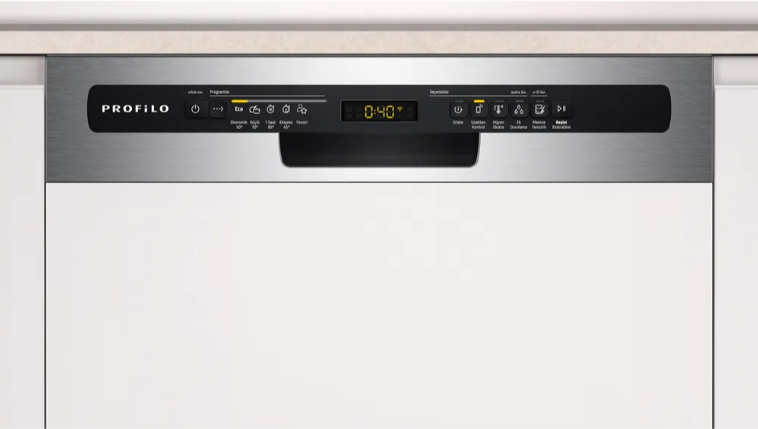 Profilo BMA4451E3 5 Programlı Ankastre Bulaşık Makinesi