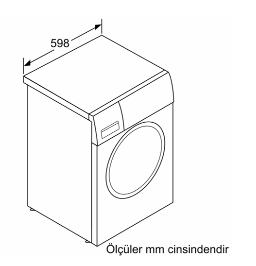 Profilo CGA254Z1TR 10 kg 1400 Devir Çamaşır Makinesi