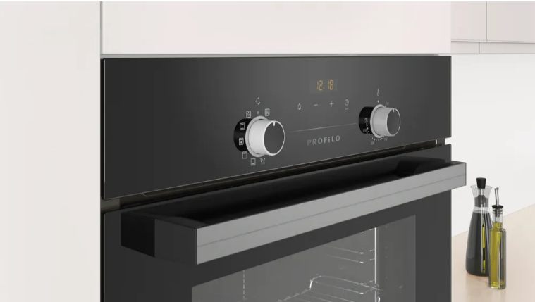 Profilo FRMA226S 8 Programlı Siyah Ankastre Fırın