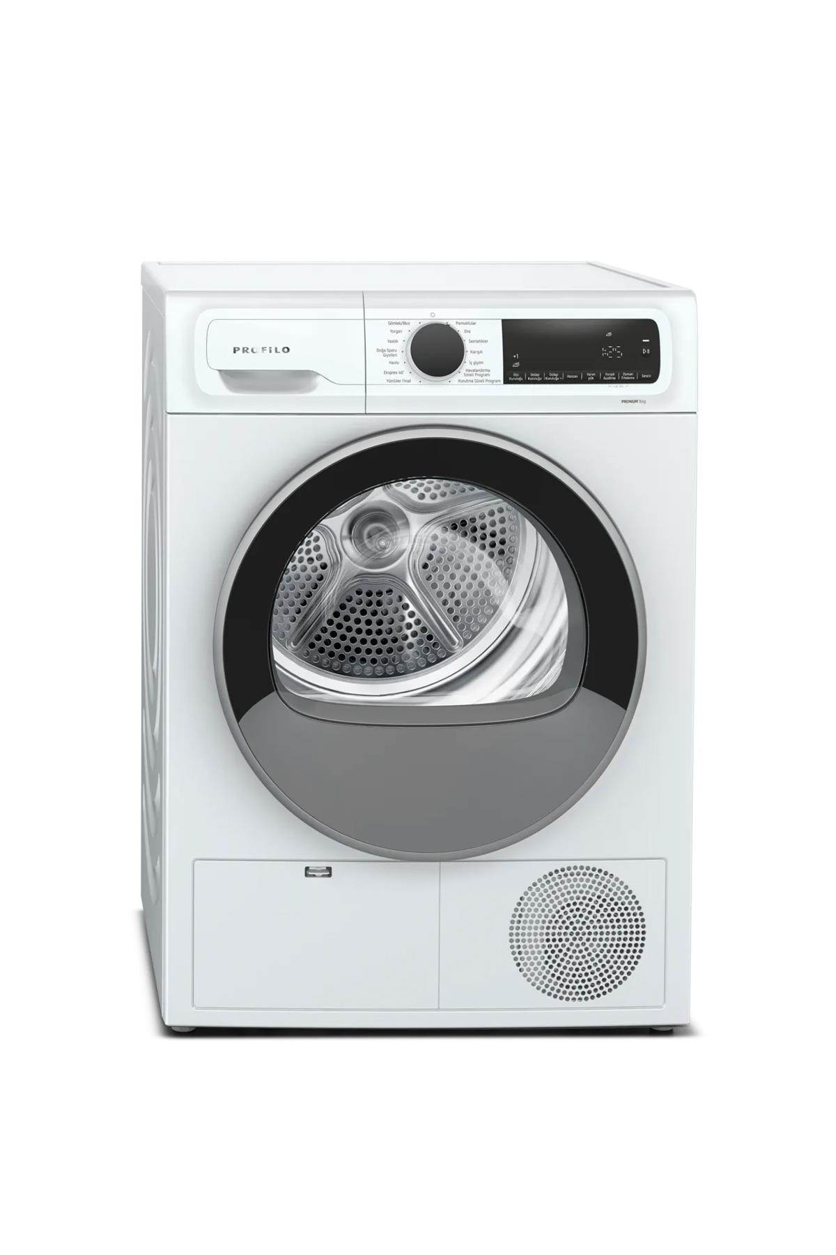 Profilo KM9611CTR 9 kg Çamaşır Kurutma Makinesi