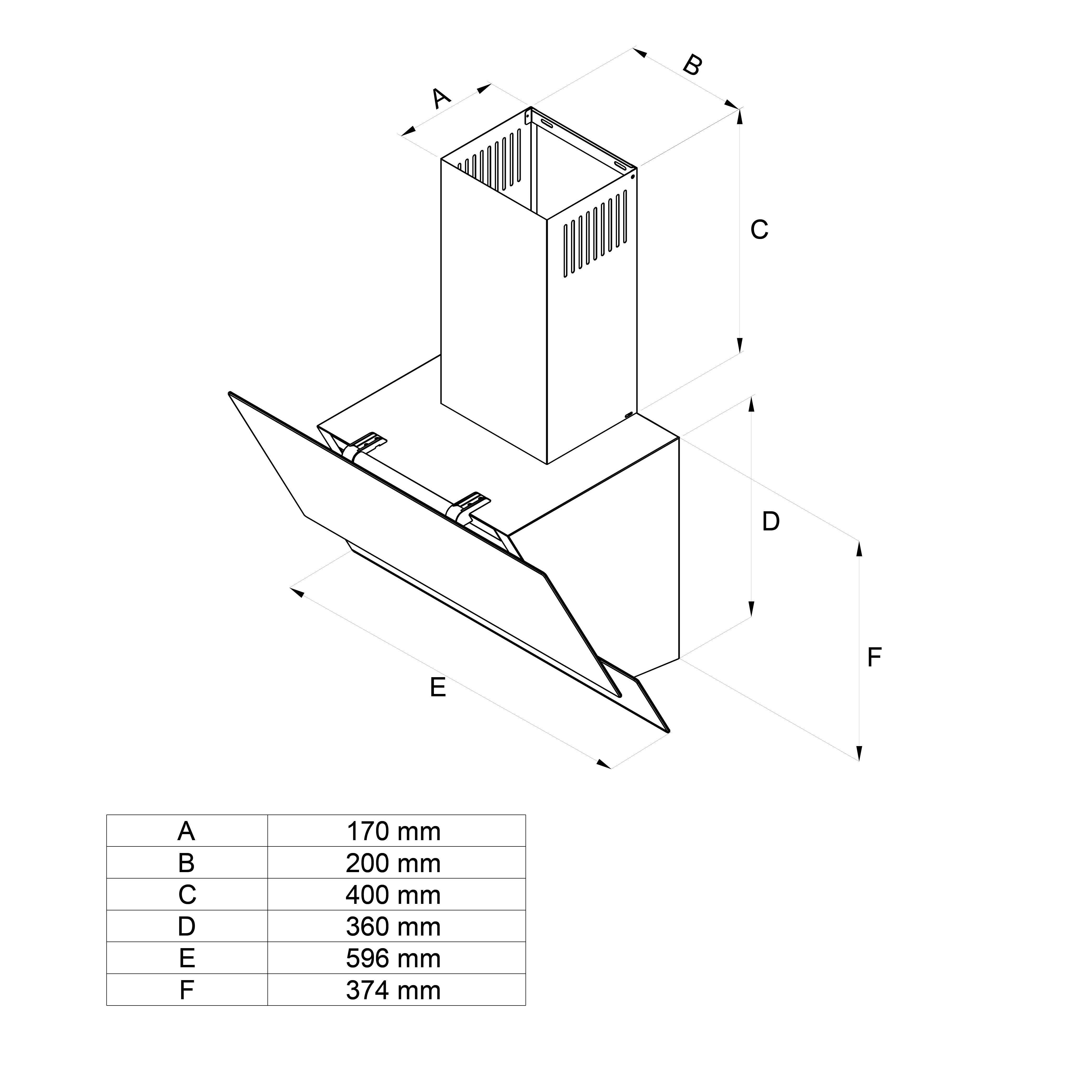 Simfer 8704 60CM Premium Dokunmatik Beyaz Cam Davlumbaz