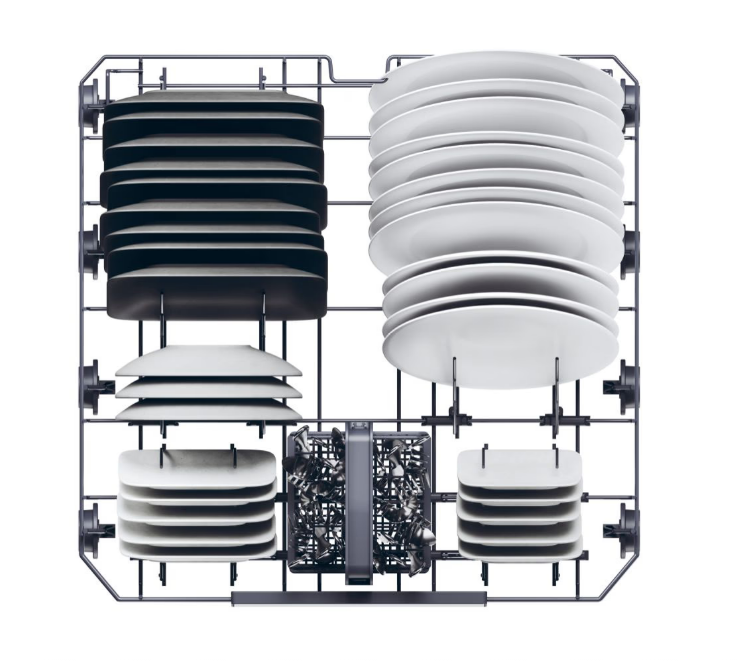 Haier Xf 5C7Mow-17 Beyaz 10Prg Bulaşık Makinesi