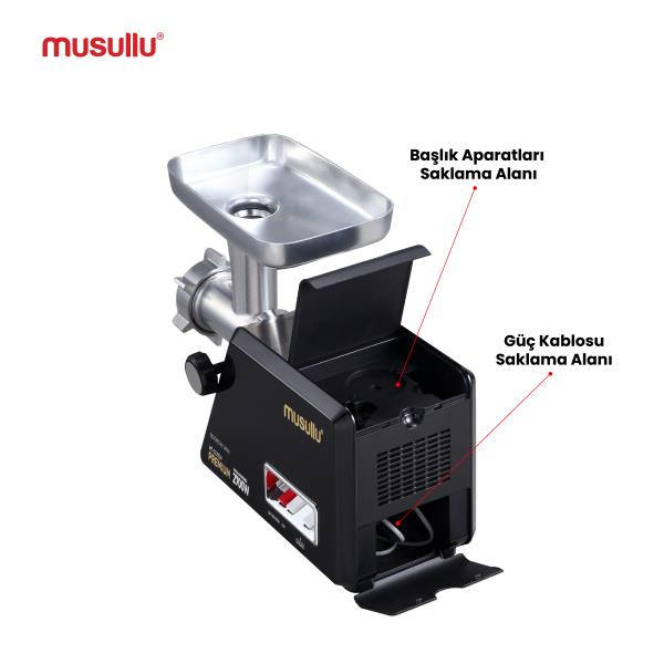 Musullu MT-G2700M 2700W Kıyma Makinesi