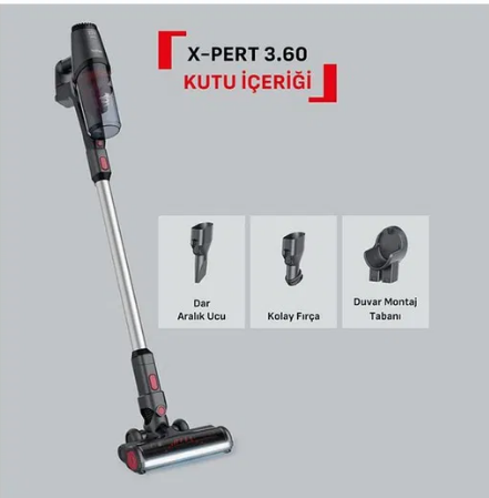Tefal Ty6983Tr X-Pert 3.60 Dikey Sarjlı Süpürge