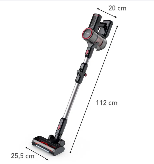 Tefal TY6T90TR X-Force Flex 8.60 Max Aqua Kablosuz Şarjlı Dikey Süpürge