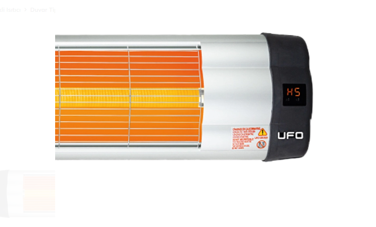 UFO Star 2300 W Duvar Tipi Isıtıcı - Uzaktan Kumandalı