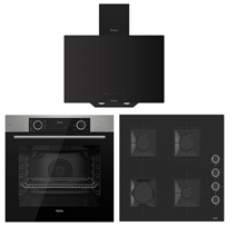 FERRE Siyah Cam Set / 9 Fonksiyon / DİJİTAL