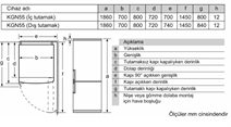 Profilo BD3055IEVN No Frost Buzdolabı