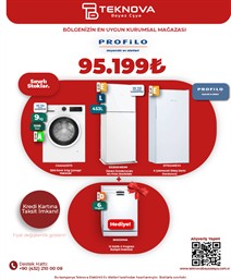 Profilo Çeyiz Seti Kampanyası, Bulaşık Makinesi Hediyeli