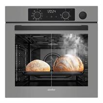 Simfer 8246 11 Fonksiyon Steam Master Ankastre Fırın Gri Cam Dijital