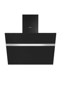 Simfer 8611 60CM Dokunmatik Siyah Cam Davlumbaz