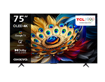 TCL 75C655PROGTV 75 inç 189 Ekran Dahili Uydu Alıcılı 4K UHD QLED TV