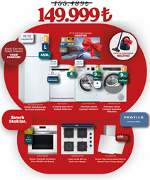 PROFİLO Çeyiz Seti Kampanyası (TV & Süpürge Hediyeli)
