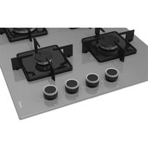 Ferre SS208 60 Cm Gri Cam Ankastre Ocak