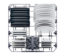 Haier Xf 5C7Mox-17 Gri 10Prg Bulaşık Makinesi